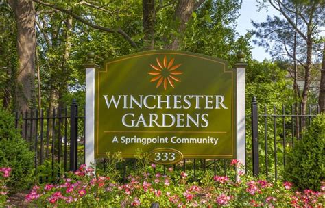 Winchester gardens - Join our team. Springpoint believes in finding talent, developing it, and rewarding it. We seek people with the greatest potential and ambition and give them the resources to do their best work. You’ll find a supportive culture here—whether it’s bringing friendship to a lonely resident or solving an urgent operational problem during a ...